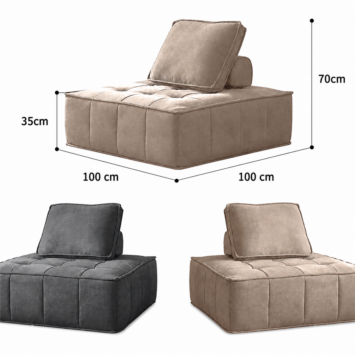 Cloud Lounge Sofa | مقاعد أرضية | Rollé® قطر