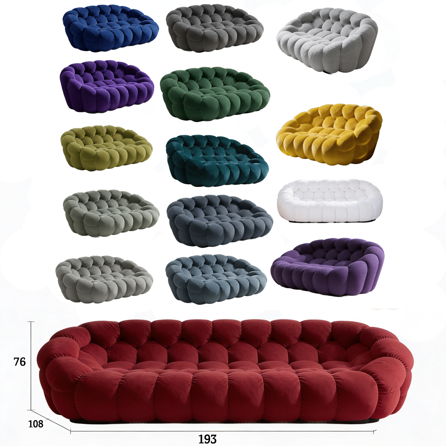 Large Bubble Sofa