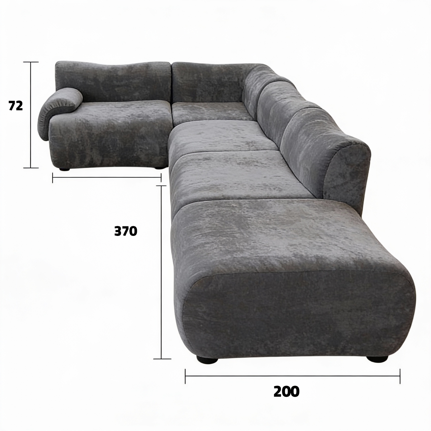 Modular Sectional Sofa (left corner)