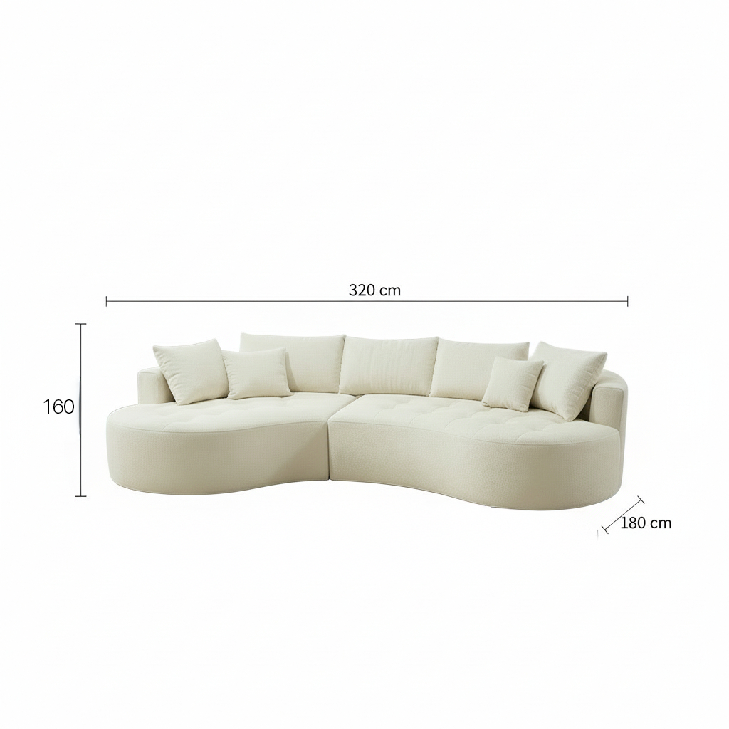 Left-Facing Modular Sofa