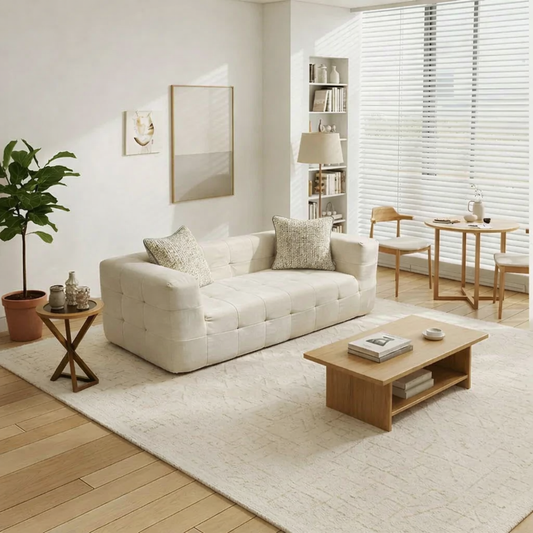 Cloud Minimalist Modular Sofa | 2 Seats | Modern Clean Sofa | Rollé® Qatar