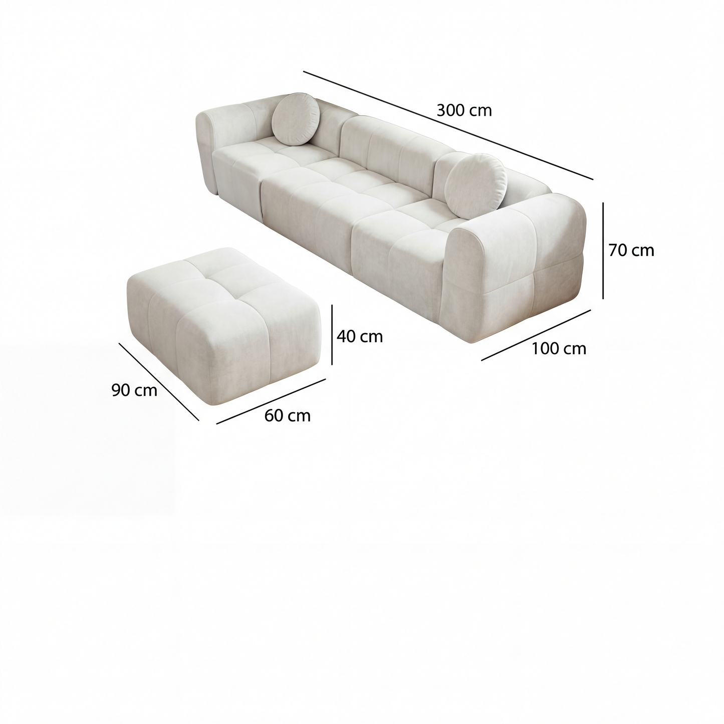 Pure Comfort Sofa+ Pedal