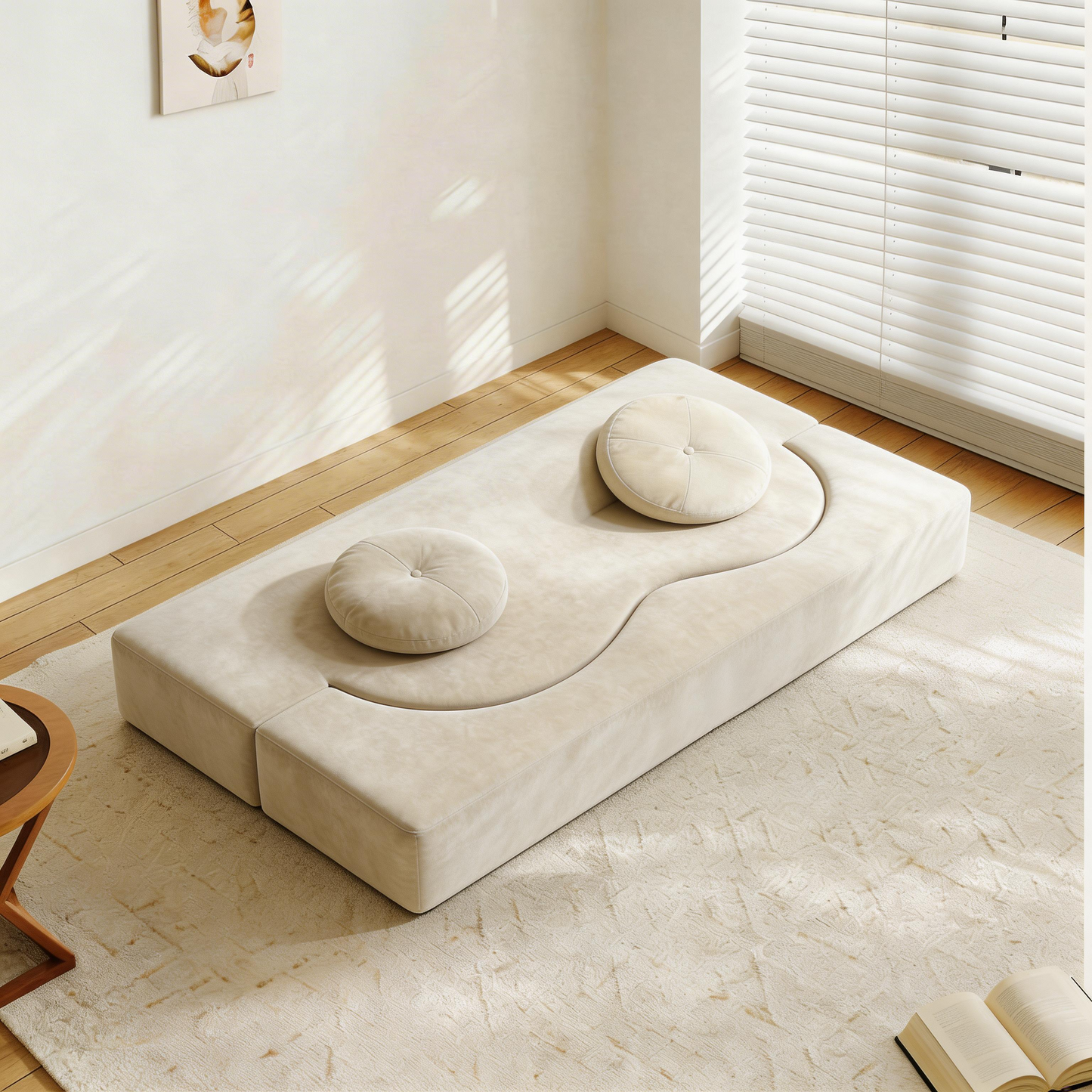Curved Modular Sofa Bed | Convertible Sofa | Rollé® Qatar