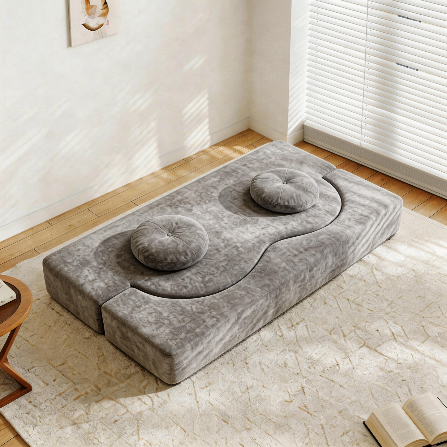 Curved Modular Sofa Bed | Convertible Sofa | Rollé® Qatar