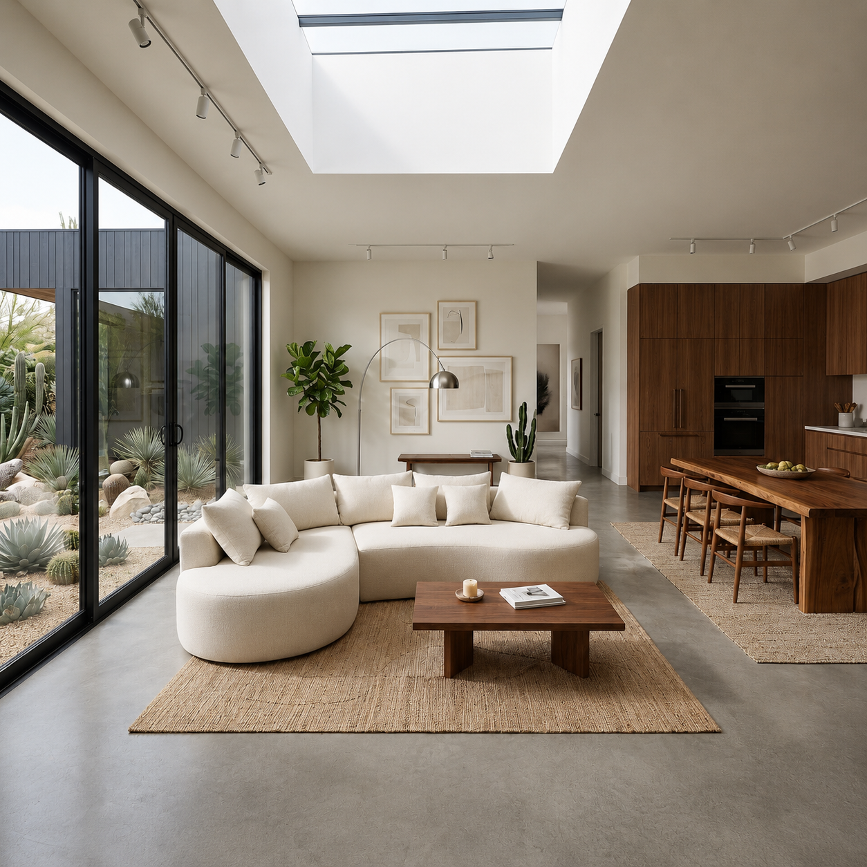 Left-Facing Modular Sofa | Curved Modern Design | Rollé® Qatar