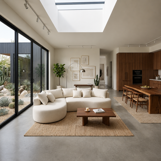 Left-Facing Modular Sofa | Curved Modern Design | Rollé® Qatar