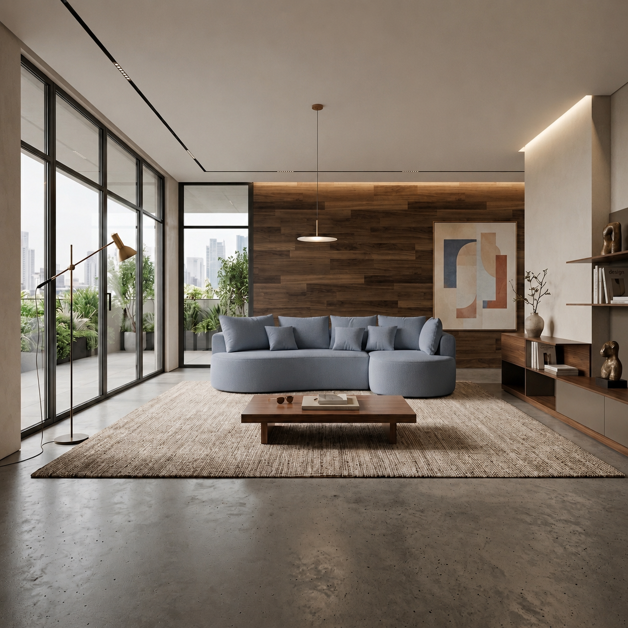 Right-Facing Modular Sofa | Curved Modern Design | Rollé® Qatar
