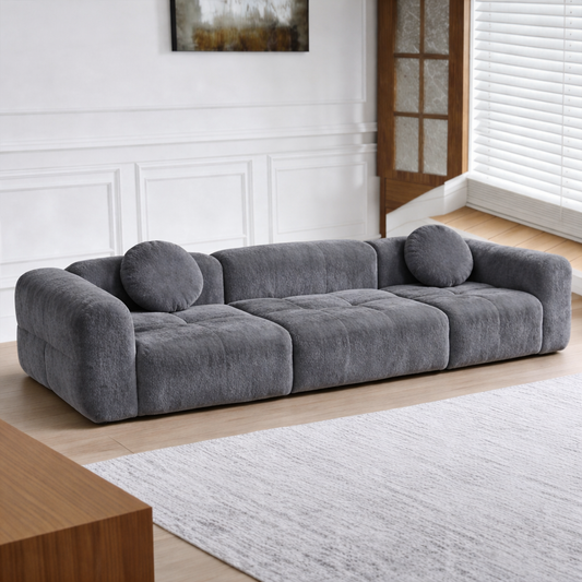 Pure Comfort Sofa | 3 Seats | Modern Minimalist Sofa | Rollé® Qatar