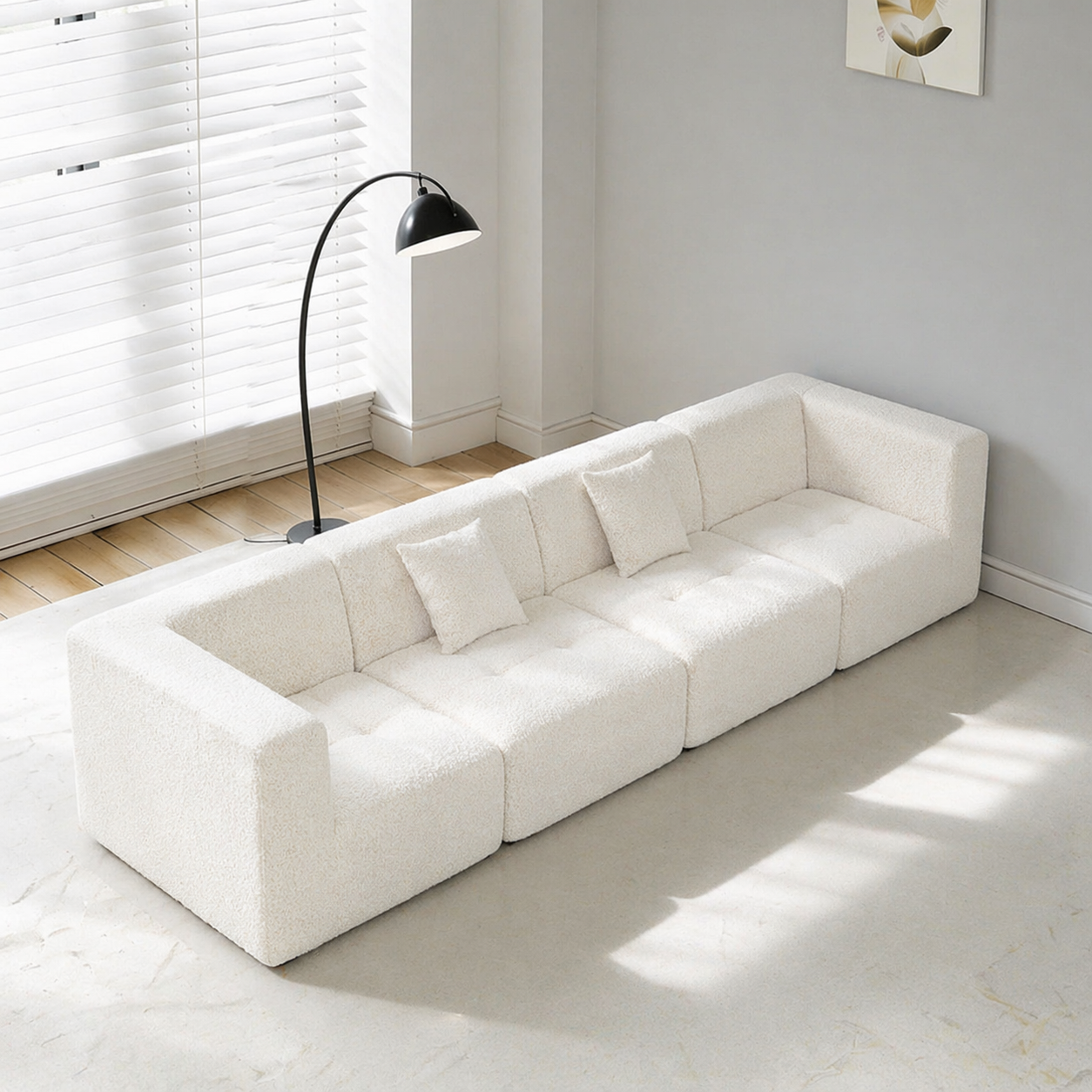 Urban Modular Sofa | 4 Seats | Modern Living & Flexible Comfort | Rollé® Qatar