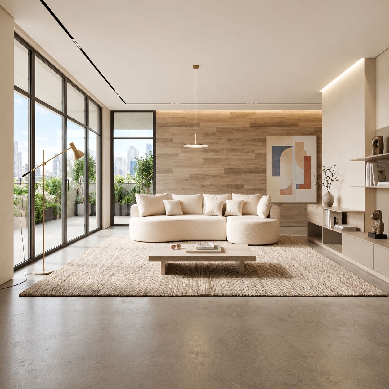 Right-Facing Modular Sofa | Curved Modern Design | Rollé® Qatar