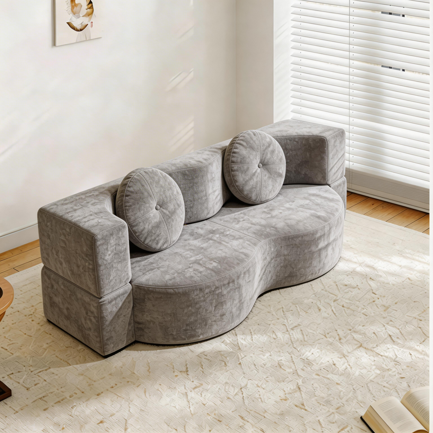 Curved Modular Sofa Bed | Convertible Sofa | Rollé® Qatar