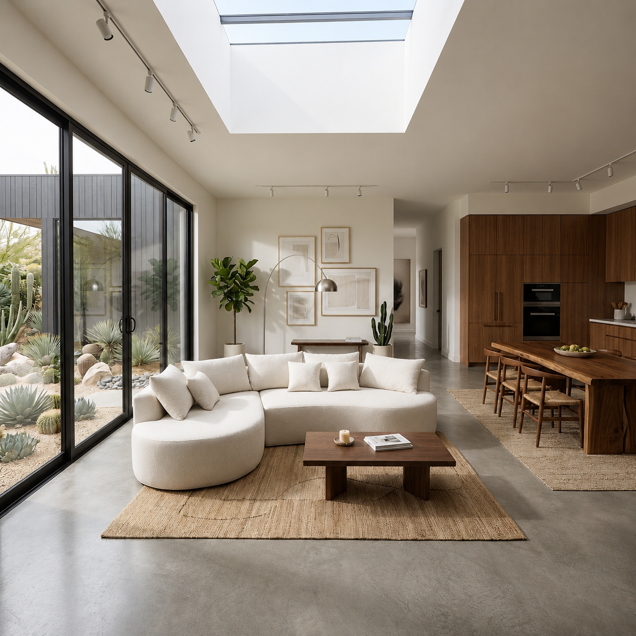 Left-Facing Modular Sofa | Curved Modern Design | Rollé® Qatar