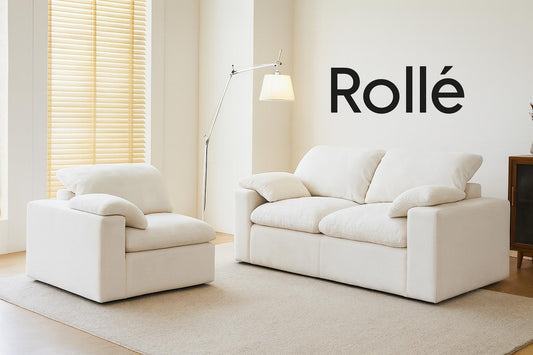 Vacuum Sealed Compression Sofa Velvet Cloud Sofa 2-seater