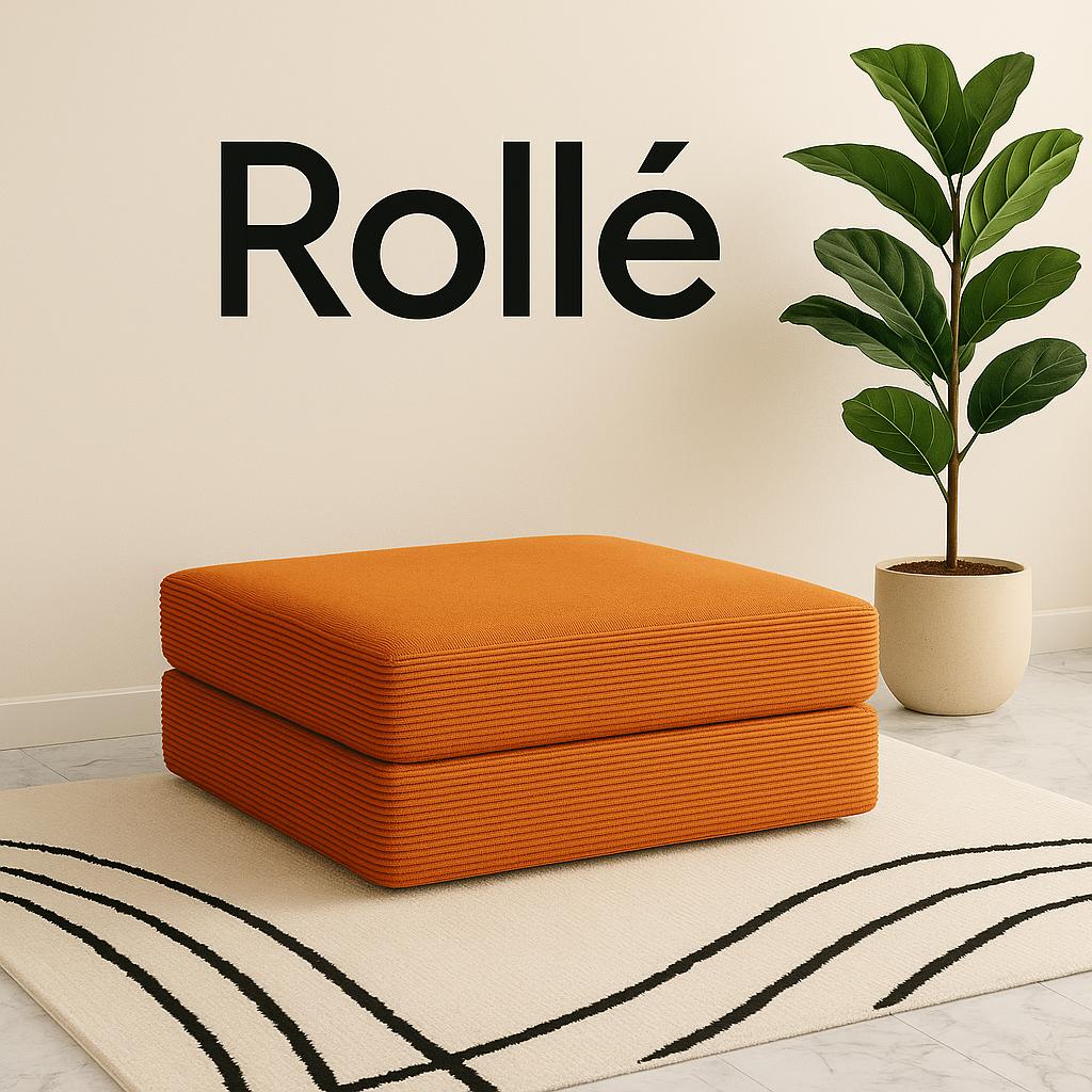 Compressed Cloud Couch Ottoman