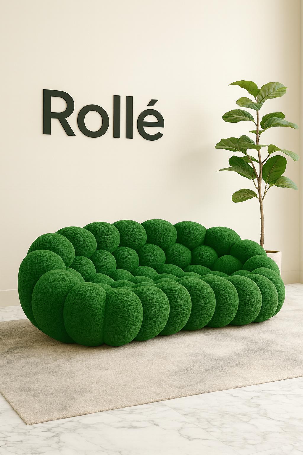 Vacuum Compression Bubble Sofa Curved Foam Couch in a box