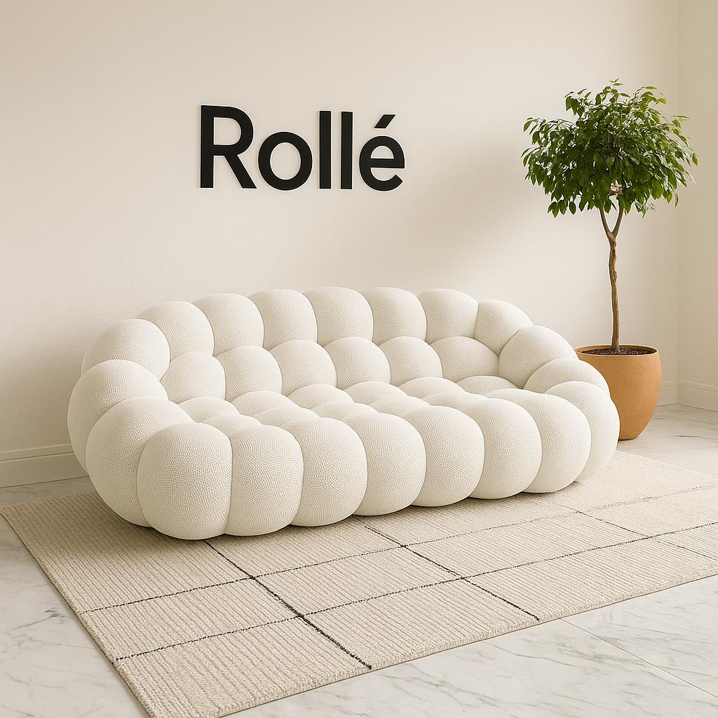 Vacuum Compression Bubble Sofa Curved Foam Couch in a box