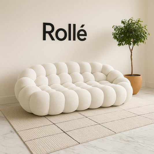 Vacuum Compression Bubble Sofa Curved Foam Couch in a box