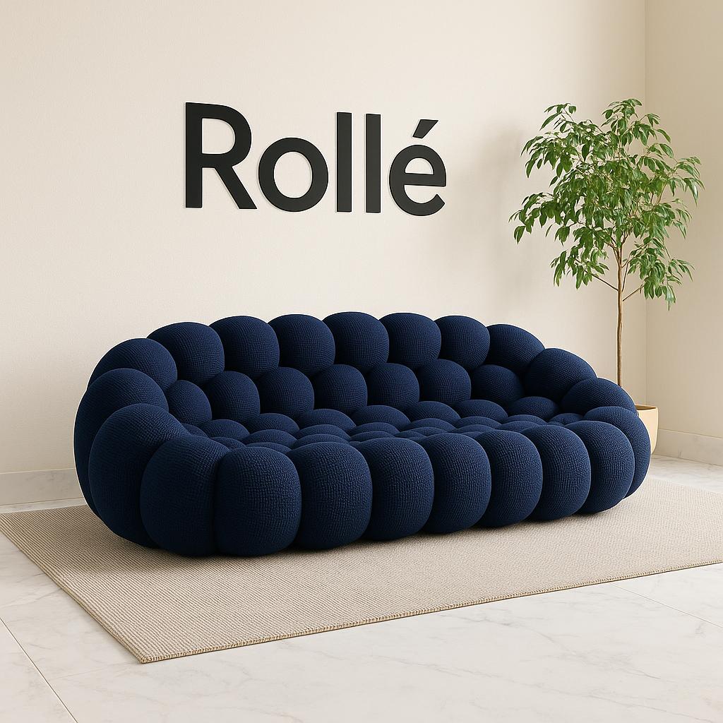 Vacuum Compression Bubble Sofa Curved Foam Couch in a box