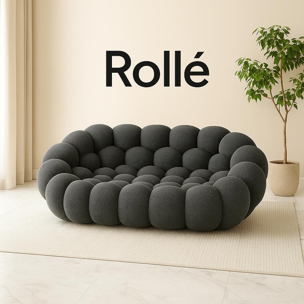Vacuum Compression Bubble Sofa Curved Foam Couch in a box