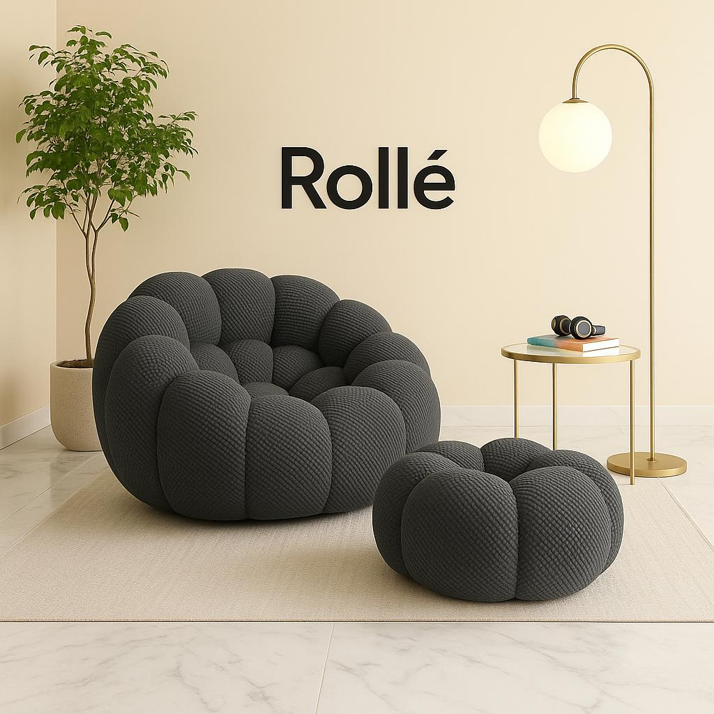 Vacuum Compression Bubble Sofa Curved Foam Couch in a box