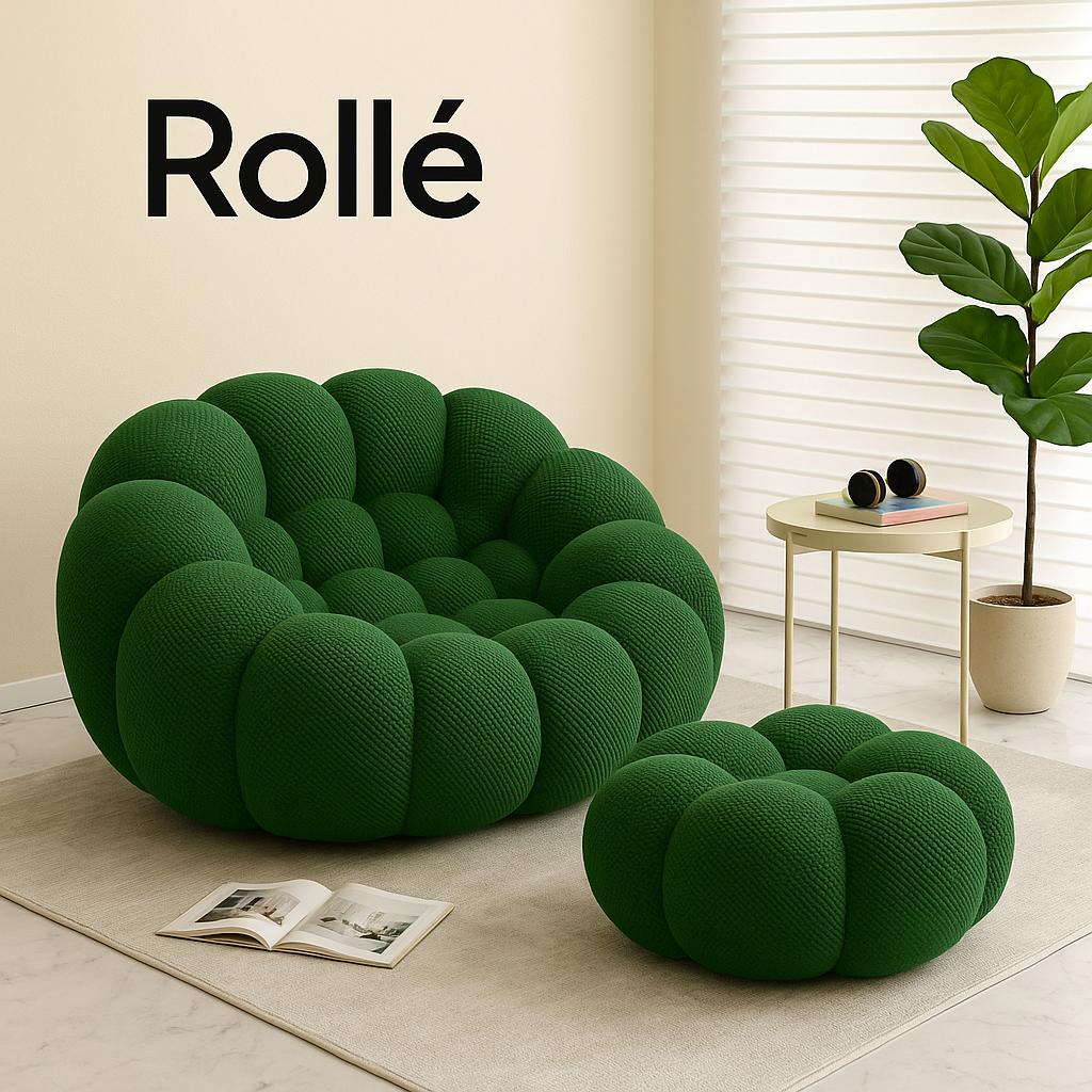 Vacuum Compression Bubble Sofa Curved Foam Couch in a box