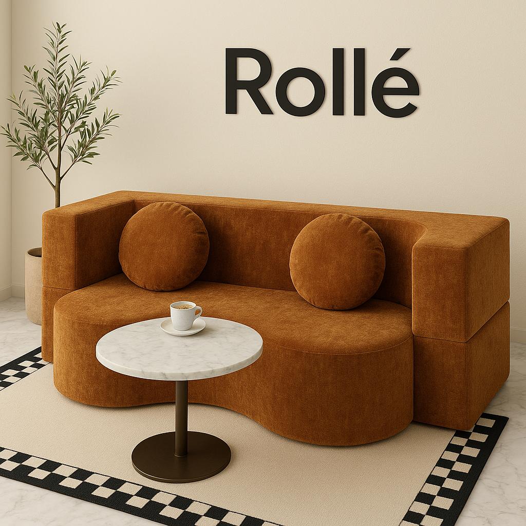 2-in-1 Vacuum Sealed Sponge Couch Compression Boneless Sofa in a Box