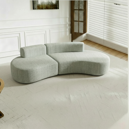 Right Curved Modular Sofa (M)