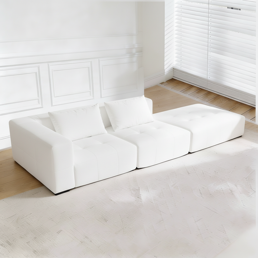 Minimal Modular Right Corner Sofa