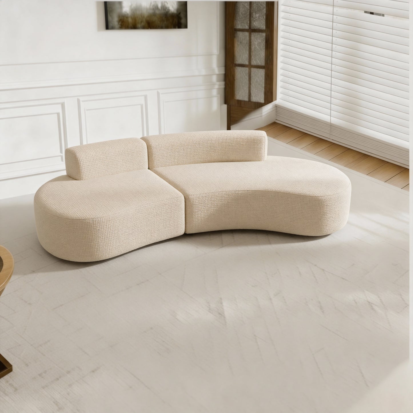Right Curved Modular Sofa (L)