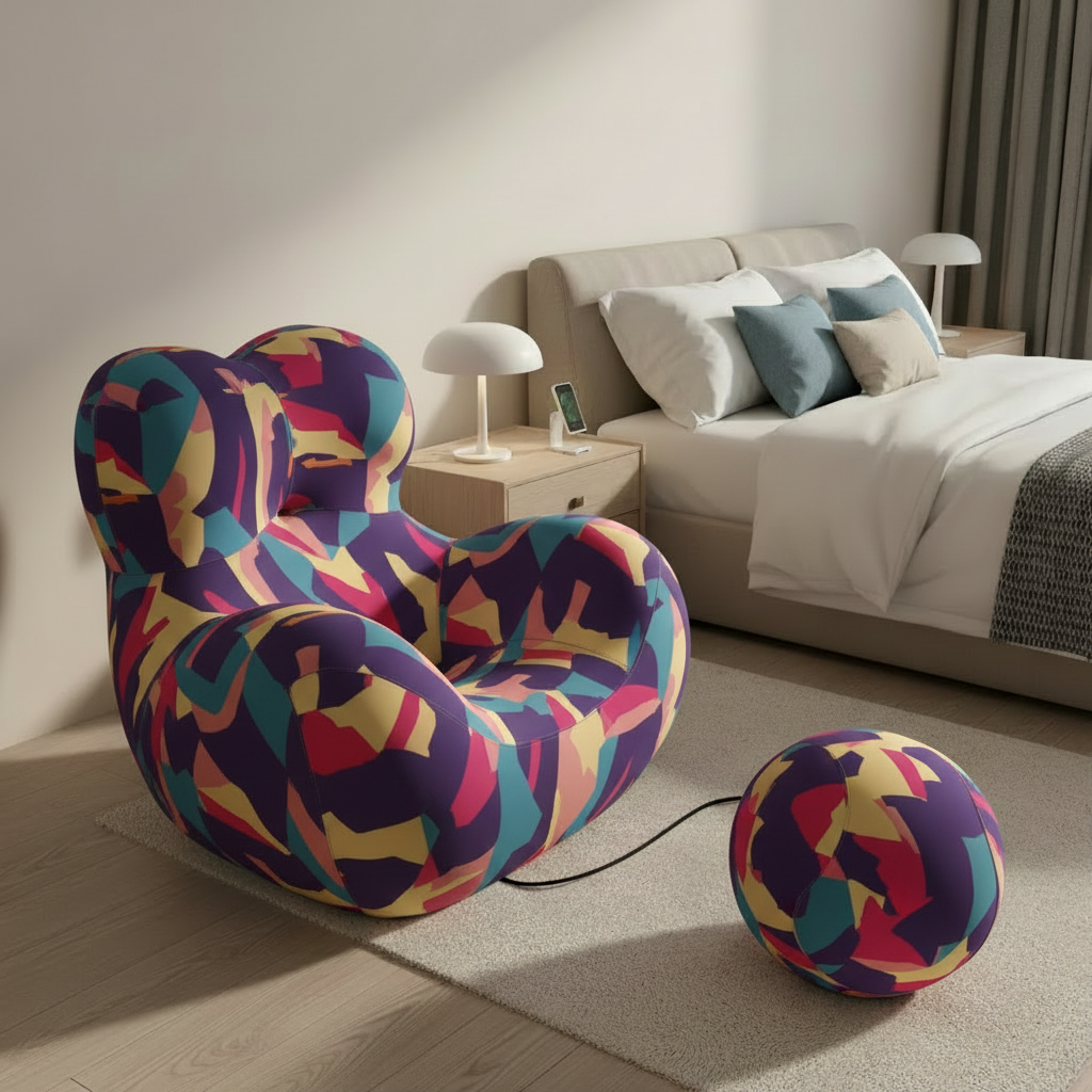 Sculptural Lounge Sofa