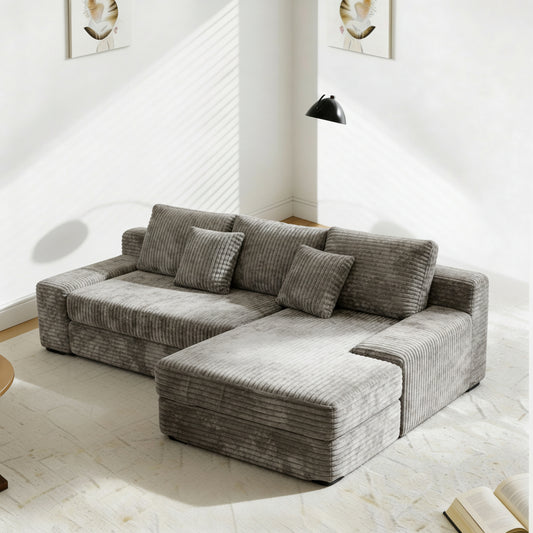 Modular L-Shaped Sofa– Right Chaise