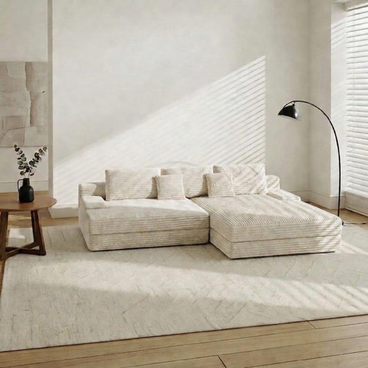 L-Shaped Sofa – Right Chaise | Rollé® Qatar